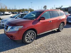 Nissan salvage cars for sale: 2014 Nissan Pathfinder S