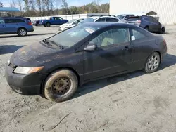 Salvage cars for sale at Spartanburg, SC auction: 2007 Honda Civic LX