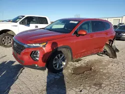 2019 Hyundai Santa FE SEL en venta en Kansas City, KS