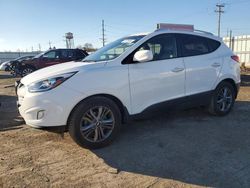 Salvage cars for sale at Chicago Heights, IL auction: 2015 Hyundai Tucson Limited