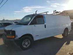 Chevrolet salvage cars for sale: 2006 Chevrolet Express G3500