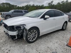 Salvage cars for sale at Houston, TX auction: 2017 Ford Fusion SE Hybrid