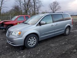 Salvage cars for sale at Cicero, IN auction: 2015 Chrysler Town & Country Touring