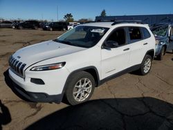 Salvage cars for sale from Copart Woodhaven, MI: 2015 Jeep Cherokee Sport