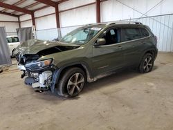 Jeep salvage cars for sale: 2019 Jeep Cherokee Limited