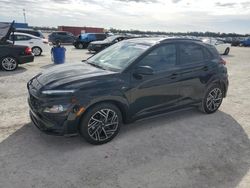 Salvage cars for sale from Copart Arcadia, FL: 2023 Hyundai Kona N Line