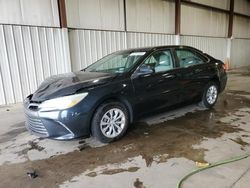 Salvage cars for sale from Copart Pennsburg, PA: 2015 Toyota Camry LE