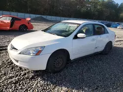 Salvage cars for sale at Ellenwood, GA auction: 2003 Honda Accord LX