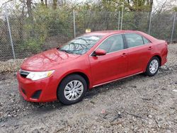 Toyota Camry l salvage cars for sale: 2014 Toyota Camry L