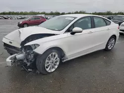 Salvage cars for sale at Fresno, CA auction: 2020 Ford Fusion SE