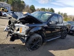 Salvage Cars with No Bids Yet For Sale at auction: 2018 Ford F150 Super Cab