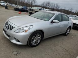 Salvage cars for sale at Marlboro, NY auction: 2013 Infiniti G37