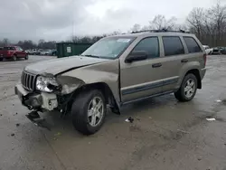 Salvage cars for sale at Ellwood City, PA auction: 2005 Jeep Grand Cherokee Laredo