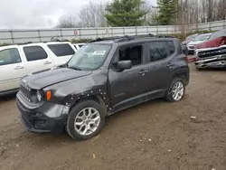 2018 Jeep Renegade Latitude en venta en Davison, MI