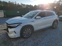 Salvage cars for sale at Ellenwood, GA auction: 2019 Infiniti QX50 Essential