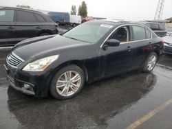 Carros salvage sin ofertas aún a la venta en subasta: 2010 Infiniti G37 Base