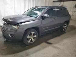 2016 Jeep Compass Latitude en venta en Ebensburg, PA