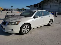 Honda salvage cars for sale: 2008 Honda Accord EXL