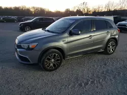 Salvage cars for sale at North Billerica, MA auction: 2017 Mitsubishi Outlander Sport ES