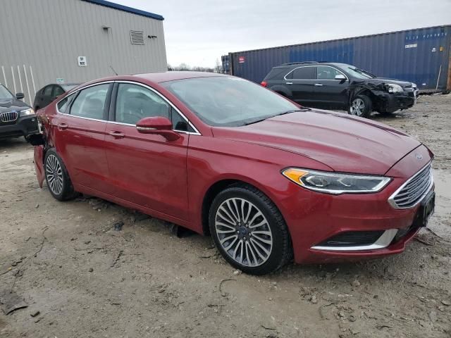 2018 Ford Fusion SE