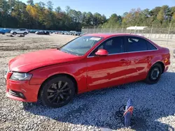 Salvage cars for sale at Ellenwood, GA auction: 2012 Audi A4 Premium