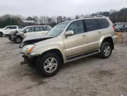 Salvage cars for sale from Copart Charles City, VA: 2004 Lexus GX 470