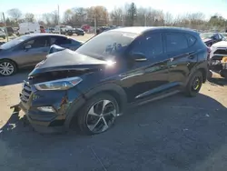 Salvage cars for sale at Chalfont, PA auction: 2016 Hyundai Tucson Limited