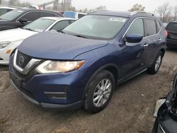 Salvage cars for sale at Cahokia Heights, IL auction: 2017 Nissan Rogue SV