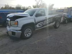 Vehiculos salvage en venta de Copart Wichita, KS: 2015 GMC Sierra C1500