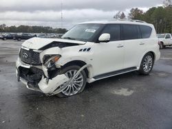 Infiniti qx80 salvage cars for sale: 2015 Infiniti QX80