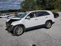 Salvage cars for sale from Copart Fairburn, GA: 2015 KIA Sorento LX