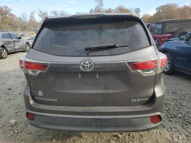 2016 Toyota Highlander XLE