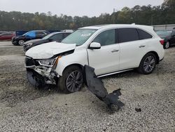 Salvage cars for sale at Ellenwood, GA auction: 2018 Acura MDX Technology