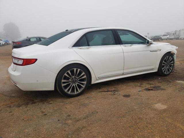 2017 Lincoln Continental Reserve