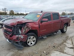 Chevrolet salvage cars for sale: 2017 Chevrolet Silverado K1500 LT