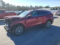 Salvage cars for sale at Windham, ME auction: 2022 Toyota Venza LE