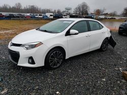 Salvage cars for sale at Hillsborough, NJ auction: 2014 Toyota Corolla L