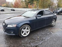 Salvage cars for sale at Portland, OR auction: 2011 Audi A4 Premium Plus