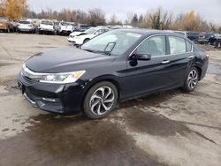 Vehiculos salvage en venta de Copart Woodburn, OR: 2017 Honda Accord EXL