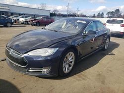 Salvage cars for sale at New Britain, CT auction: 2014 Tesla Model S