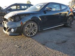 Salvage cars for sale at North Las Vegas, NV auction: 2016 Hyundai Veloster Turbo