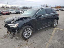 Salvage cars for sale at Fort Wayne, IN auction: 2024 Audi Q3 Premium S Line 45