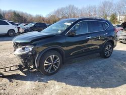 Salvage cars for sale at North Billerica, MA auction: 2019 Nissan Rogue S