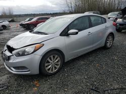 KIA salvage cars for sale: 2014 KIA Forte LX