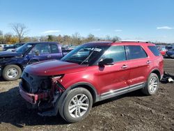 Ford Explorer salvage cars for sale: 2015 Ford Explorer XLT