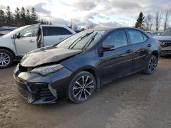 Vehiculos salvage en venta de Copart Bowmanville, ON: 2018 Toyota Corolla L