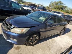 Salvage cars for sale at Riverview, FL auction: 2014 Honda Accord LX