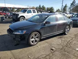 2012 Volkswagen Passat SEL en venta en Denver, CO