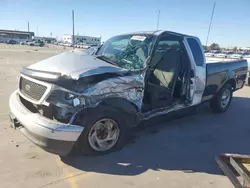 Salvage cars for sale from Copart Grand Prairie, TX: 2000 Ford F150