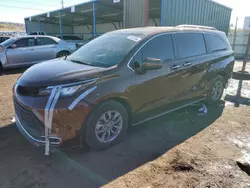 Toyota salvage cars for sale: 2023 Toyota Sienna XLE